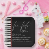 Fakten zum Hochzeitspiano Keyboard Fun Pappteller (Party)