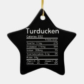 Fakten zur turbulenten Ernährung Keramik Ornament (Hinten)