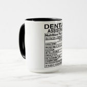 Fakten zur Zahnheilkunde Tasse (Vorderseite Links)