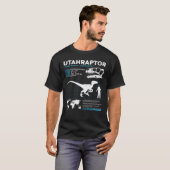 Faktenblatt für Utahraptor T-Shirt (Vorne ganz)