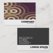 Faktor "O" Abstrakt Visitenkarte (Vorne/Hinten)