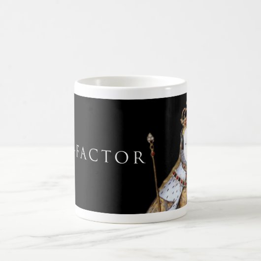 Faktor-Tasse Elizabeth I Rex Kaffeetasse (Mittel)