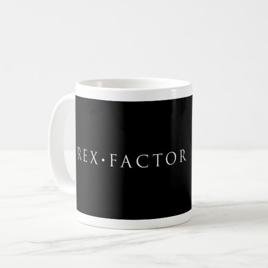 Faktor-Tasse Henrys VII Rex Kaffeetasse (Vorderseite Links)