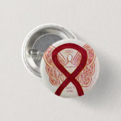 Faktor V Leiden Bewusstsein Ribbon Custom Angel Bu Button (Vorne & Hinten)