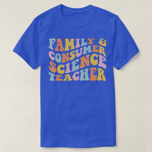 Fakultät für Familien- und Verbraucherwissenschaft T-Shirt (Design vorne)
