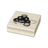 Falafel Balls Mittlerer Osten Chickpeas Ägypter Gummistempel (Stempel)