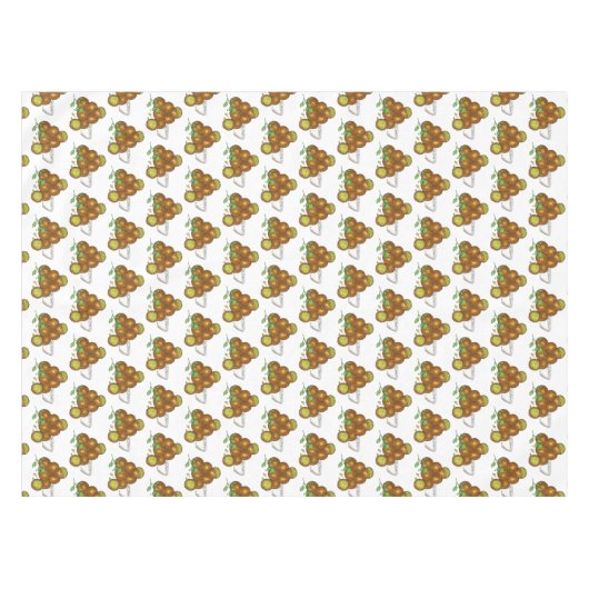 Falafel Mediterranean Vegetarian Food Chickpeas Tischdecke (Vorderseite (Horizontal))