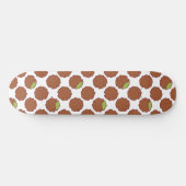 Falafel Pattern Nahrung für den Nahen Osten Skateboard (Horizontal)