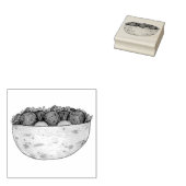 Falafel Pita Sandwich Mittelmeer Chickpeas Food Gummistempel (Stempel)