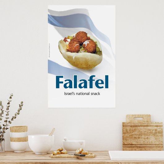 Falafel Poster (Küche)
