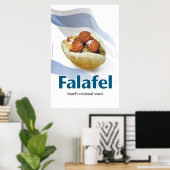 Falafel Poster (Heimbüro)