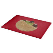 Falafel Sandwich Cutting Board Schneidebrett (Ecke)