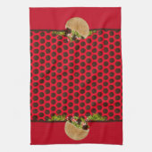 Falafel Sandwiches Geschirrtuch (Vertikal)