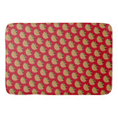 Falafel Sandwiches Memory Foam Mat Badematte (Vorderseite)