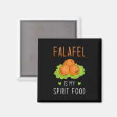 Falafel Spirit Food Magnet (Vorderseite/Rückseite)