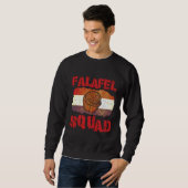 Falafel Squad Levantine Food Chef Hummus Sweatshirt (Vorne ganz)