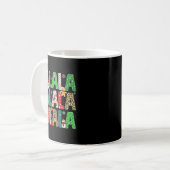 Falala Christmas Merry And Bright Christmas Ginger Kaffeetasse (Vorderseite Links)