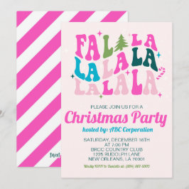 Falala Christmas Party Einladung