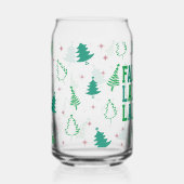 Falala Christmas Trees Dosenglas (Vorderseite)