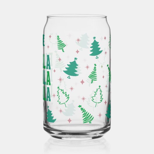 Falala Christmas Trees Dosenglas (Rückseite)