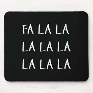 Falala Funny Xmas Weihnachtslied Mousepad