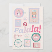Falala Groovy Nussknacker Pastel Weihnachten (Vorderseite)