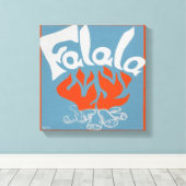 FaLaLa Leinwanddruck (Insitu (Holzboden))