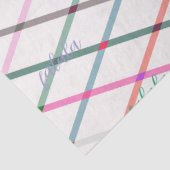 Falala Pastel Colors Schecktes Muster Weihnachten Seidenpapier (Ausschnitt)