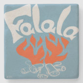 FaLaLa Steinuntersetzer (Vorderseite)