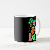 Falala Sublimation Gingerbread Preppy Christmas Co Kaffeetasse (VorderseiteRechts)