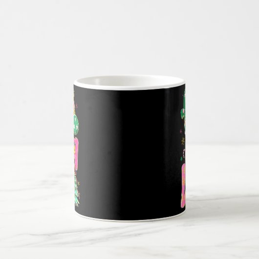 Falala Sublimation Gingerbread Preppy Christmas Co Kaffeetasse (Mittel)