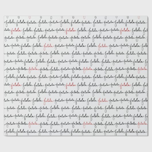 Falala Wrapping Paper Geschenkpapier (Flach)