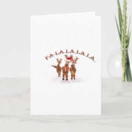 FALALALA FEIERTAGSKARTE