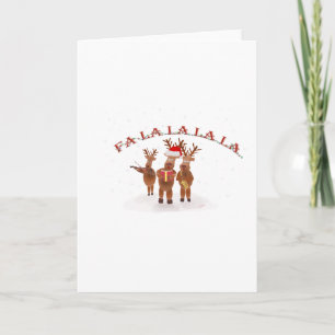 FALALALA FEIERTAGSKARTE