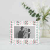 Falalala Joehnweihnachtskarte Foto Feiertagskarte (Stehend Vorderseite)