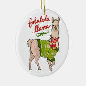 Falalala Llama Keramik Ornament (Rechts)