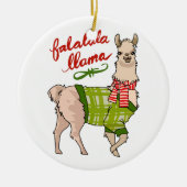 Falalala Llama Keramik Ornament (Vorne)
