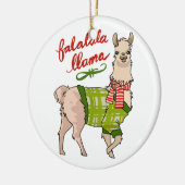 Falalala Llama Keramik Ornament (Links)