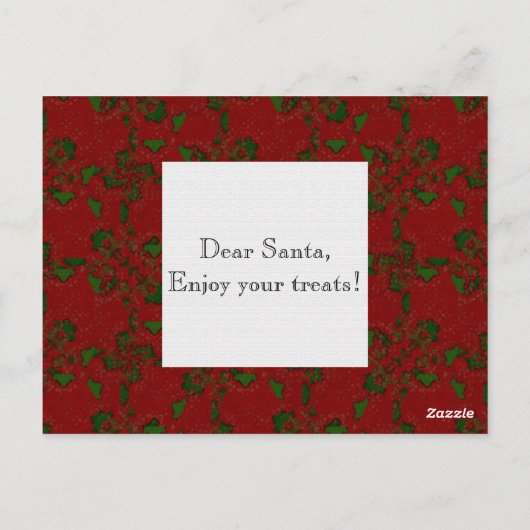 Falalala Postkarte (Rückseite)