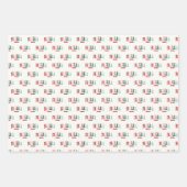 FALALALA VIBES Urlaub Geschenkpapier Set (Vorderseite)