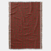 Falalala Weihnachtsmuster Throw Blanket Decke (Vorderseite Vertikal)