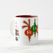 FaLaLaLaLa Tasse (Vorderseite Links)