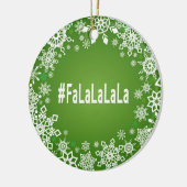 #FaLaLaLaLa Verzierung Keramikornament (Links)