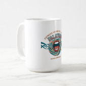 Falatudo Grafik-Langarmshirt Kaffeetasse (Vorderseite Links)