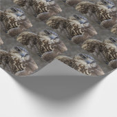 Falco cherrug geschenkpapier (Ecke)