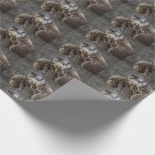 Falco cherrug geschenkpapier (Ecke)