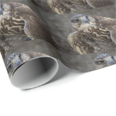 Falco cherrug geschenkpapier (Rolleneckpunkt)