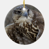 Falco cherrug keramik ornament (Hinten)