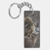 Falco cherrug schlüsselanhänger (Vorderseite links)