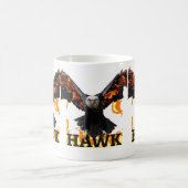 Falcon Art Mug – Bold Wildlife Bird of Prey Design Kaffeetasse (Mittel)